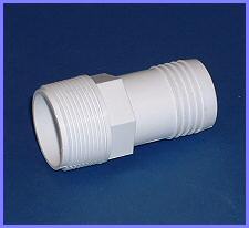 Threaded hose tail